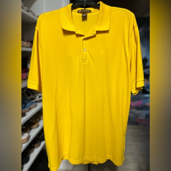 🖤NWOT- 4 BLACK AND GOLD MENS POLO SHIRTS SZ XL🖤 - Picture 11 of 13